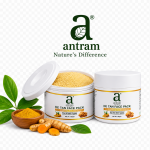 Antram De Tan Face Pack – Brightening & Glowing Skin Formula for All Skin Types (100gm)