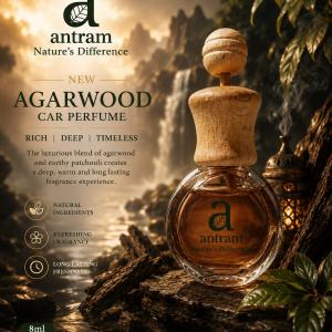 Antram Premium Car Perfume – Long Lasting Natural Fragrance for Car Freshness